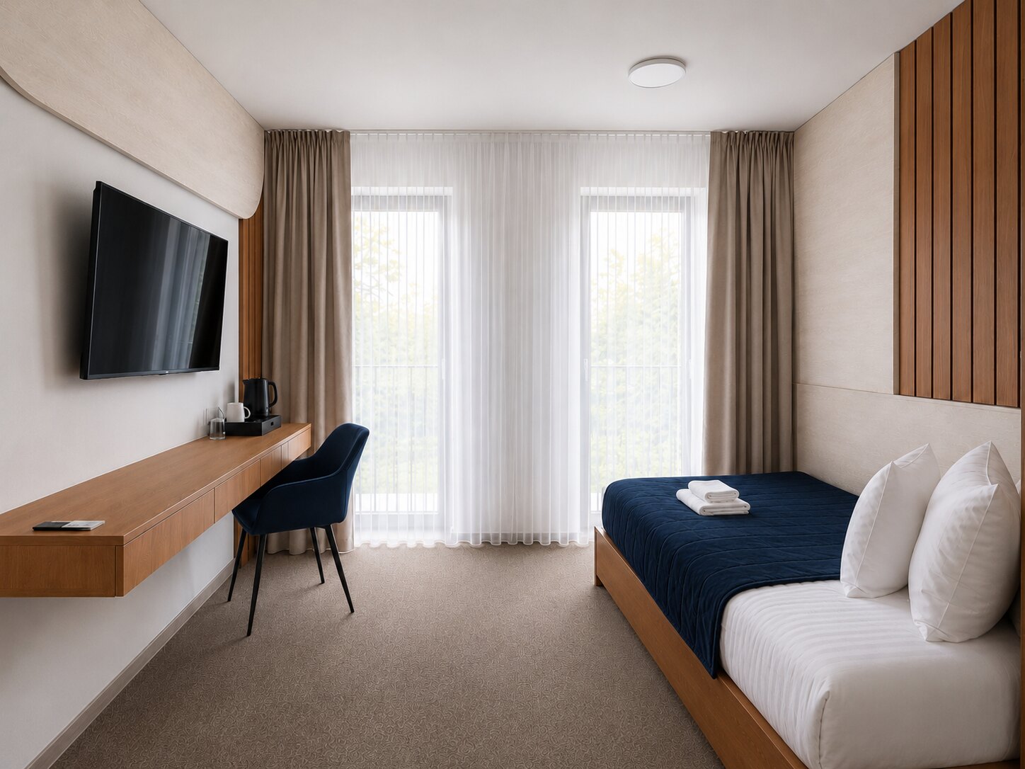 Chambre accessible de l’hôtel Javorka